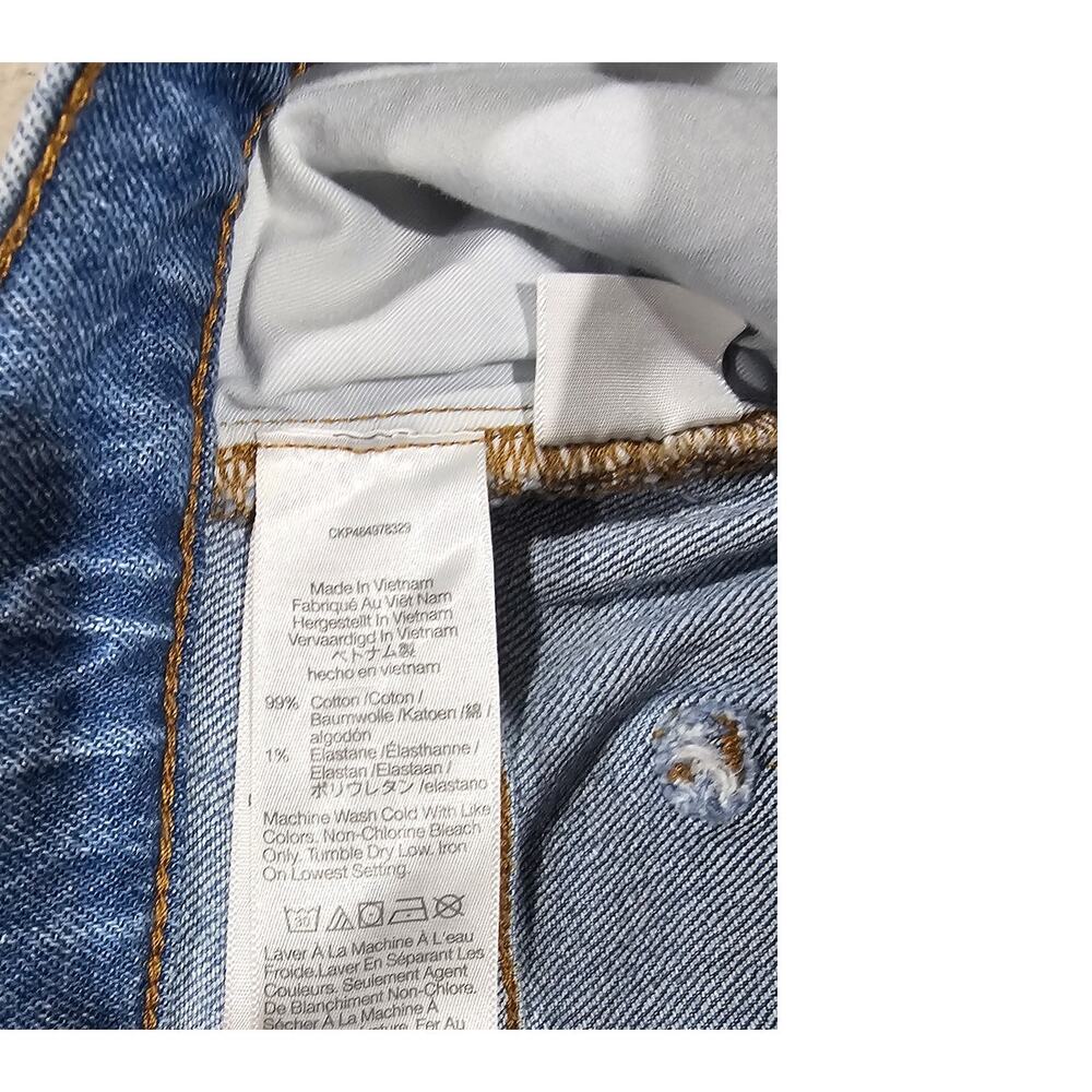 Madewell Jeans The Mid Rise Perfect Vintage Jean Knowland Wash Stretch Sz 26 New - Picture 12 of 12